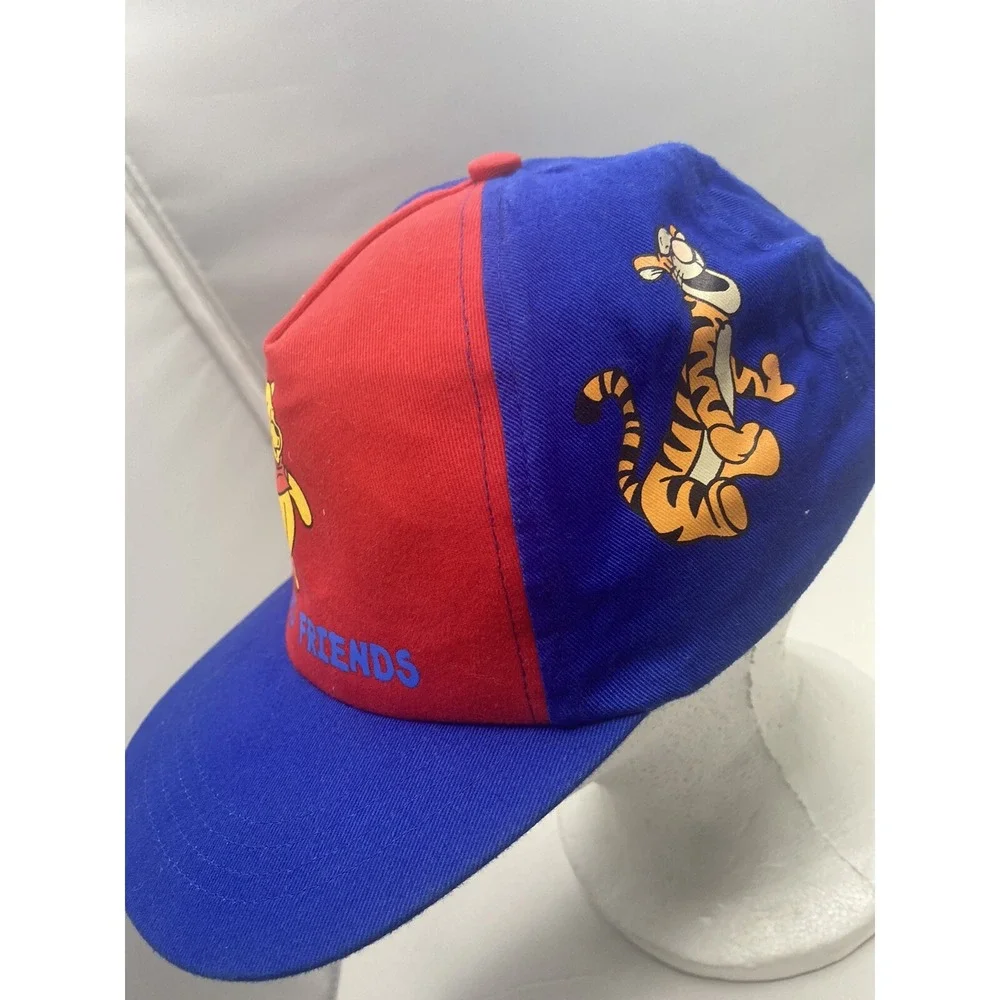 Disney World Pooh Hat Eeroye‎ Tigger Characters Blue EUC Youth Size Nice